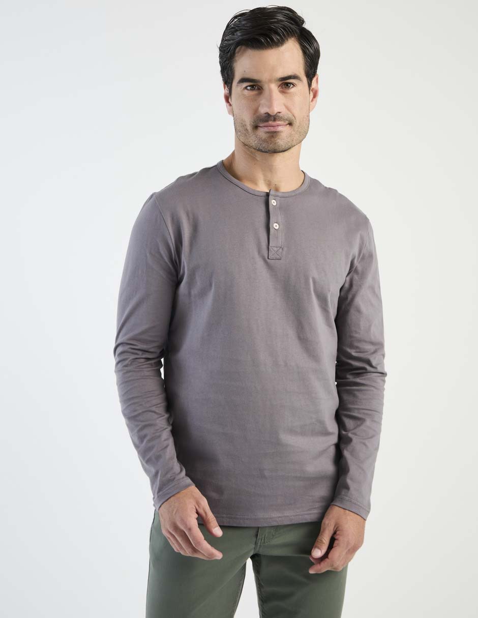 Playera cuello redondo para hombre