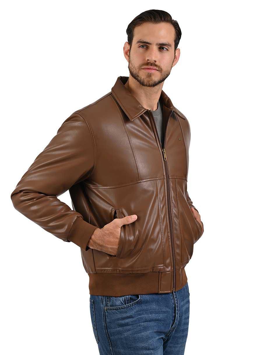 Chamarra bomber con bolsillos para hombre 3