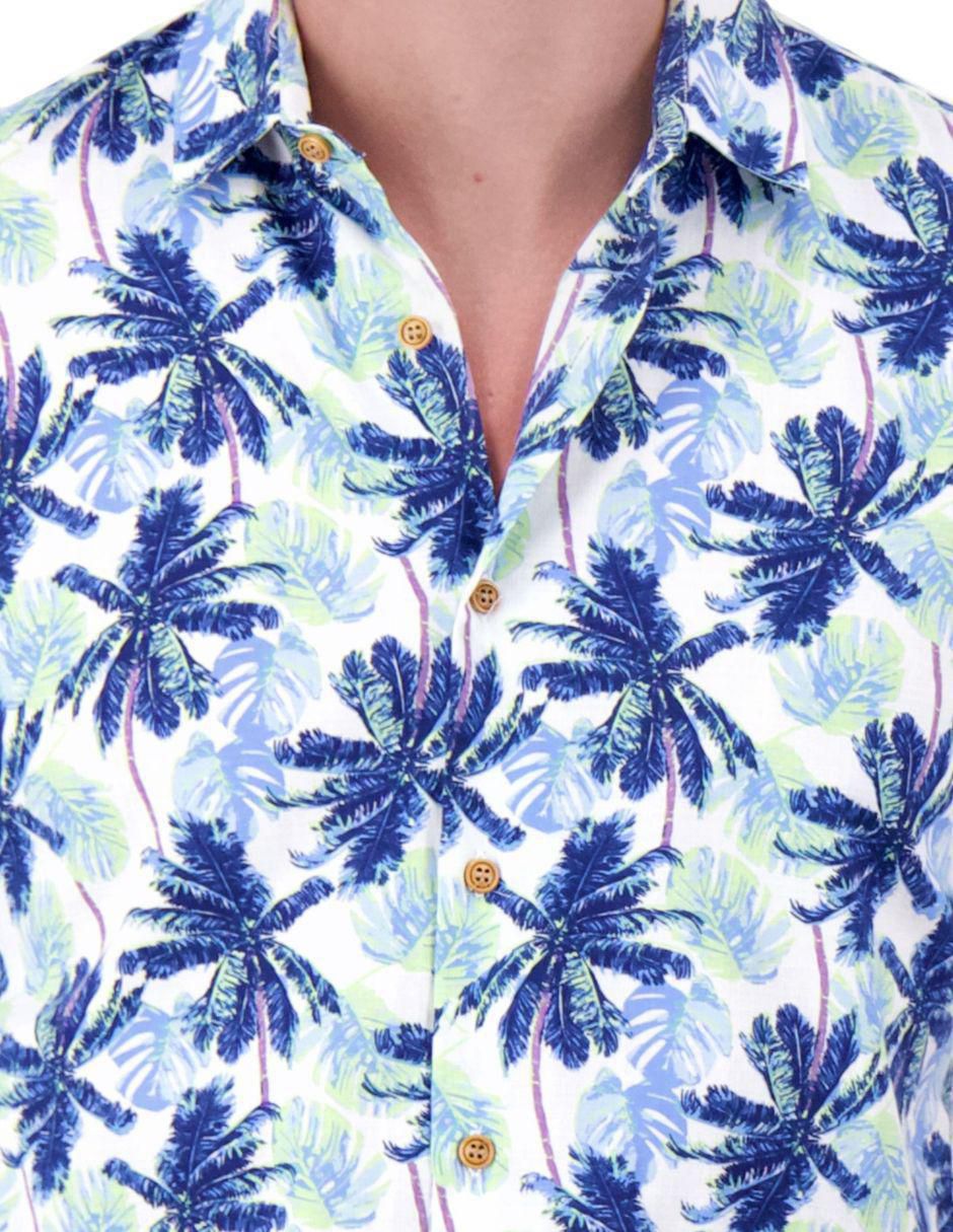 Camisa casual de algodón manga corta para hombre 2