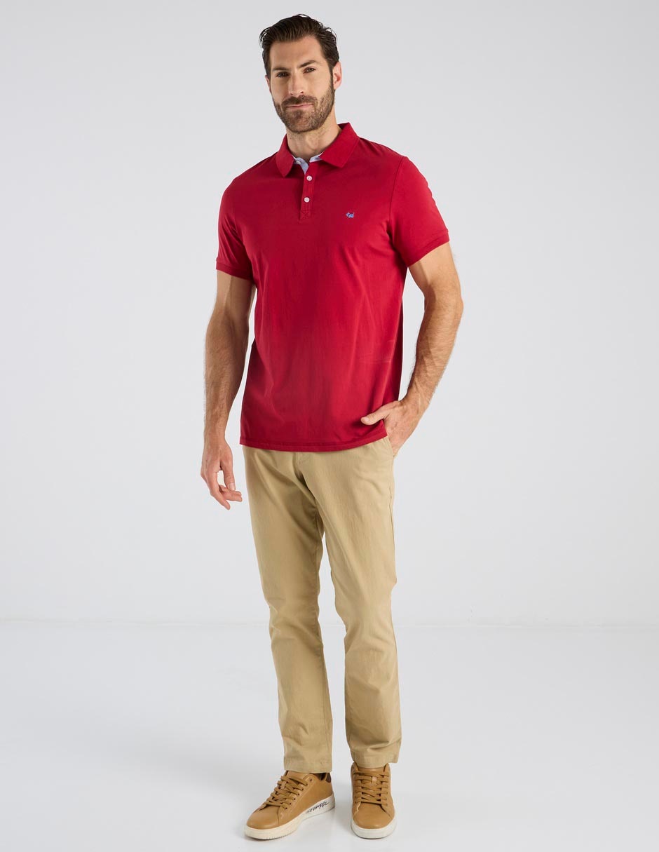 Playera tipo polo Ferrioni para hombre