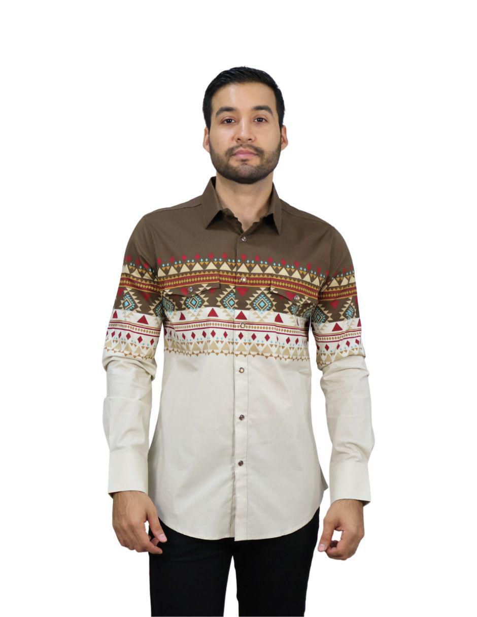 Camisa casual de algodón manga larga para hombre Camisa casual de algodón manga larga para hombre