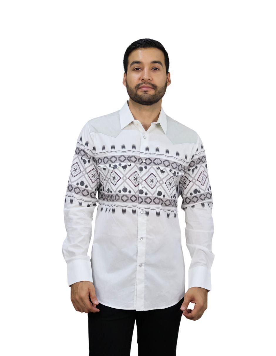 Camisa casual de algodón manga larga para hombre Camisa casual de algodón manga larga para hombre