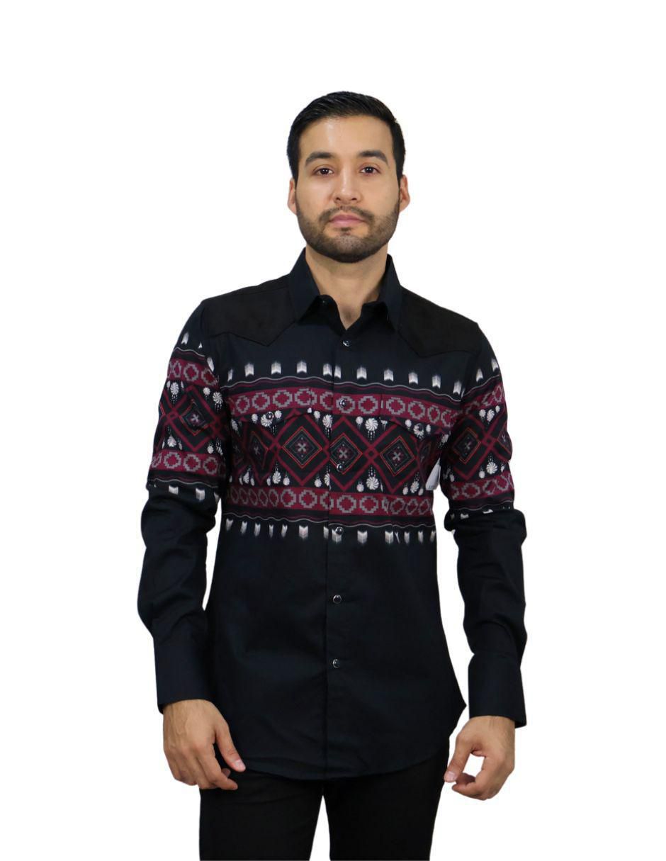 Camisa casual de algodón manga larga para hombre Camisa casual de algodón manga larga para hombre