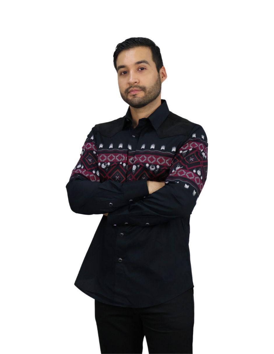 Camisa casual de algodón manga larga para hombre 3