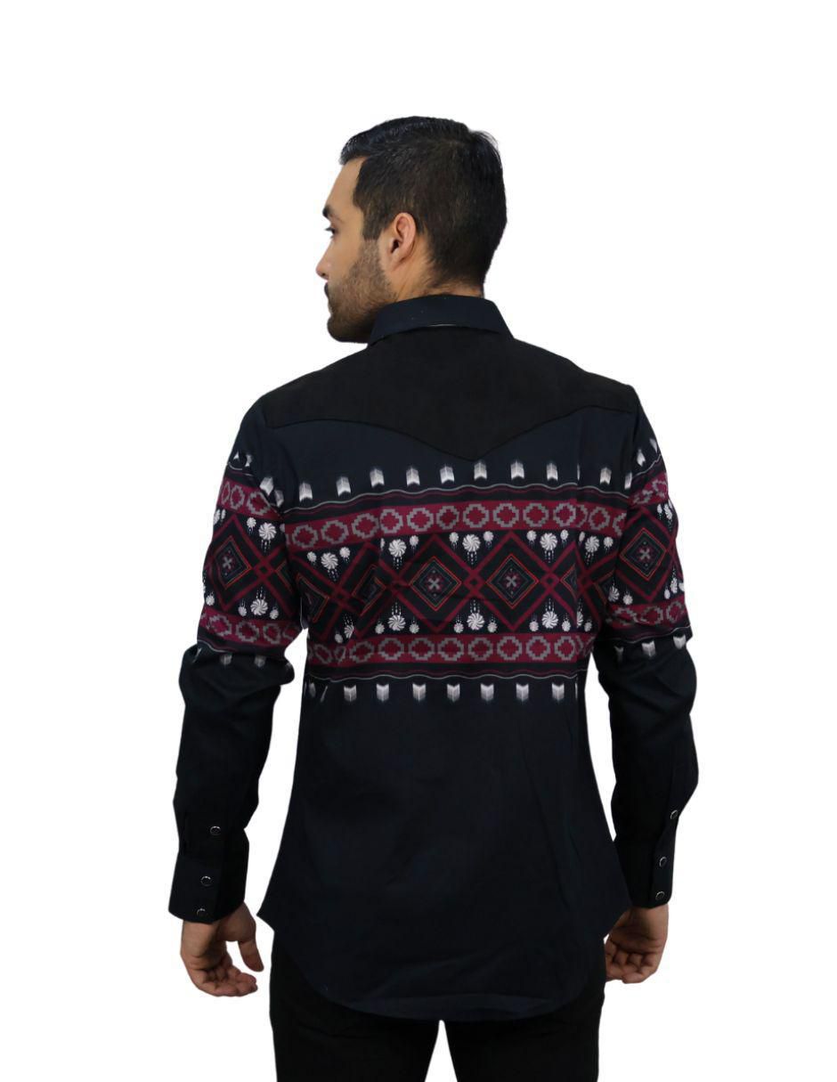 Camisa casual de algodón manga larga para hombre 5