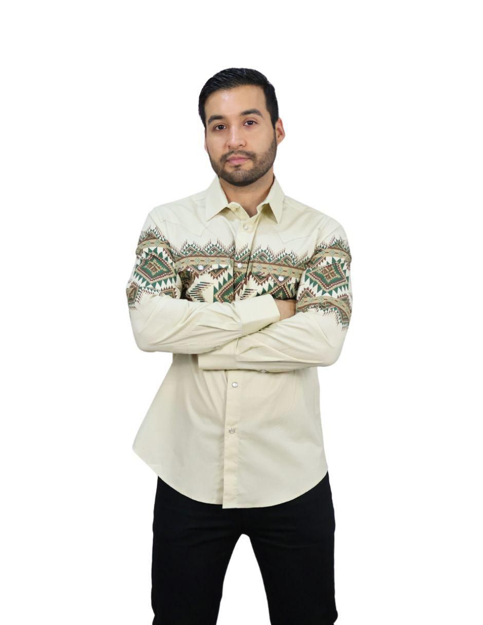 "camisa/sobrecamisa" casual platini "de" (si aplica) algodón "manga" larga "para hombre"