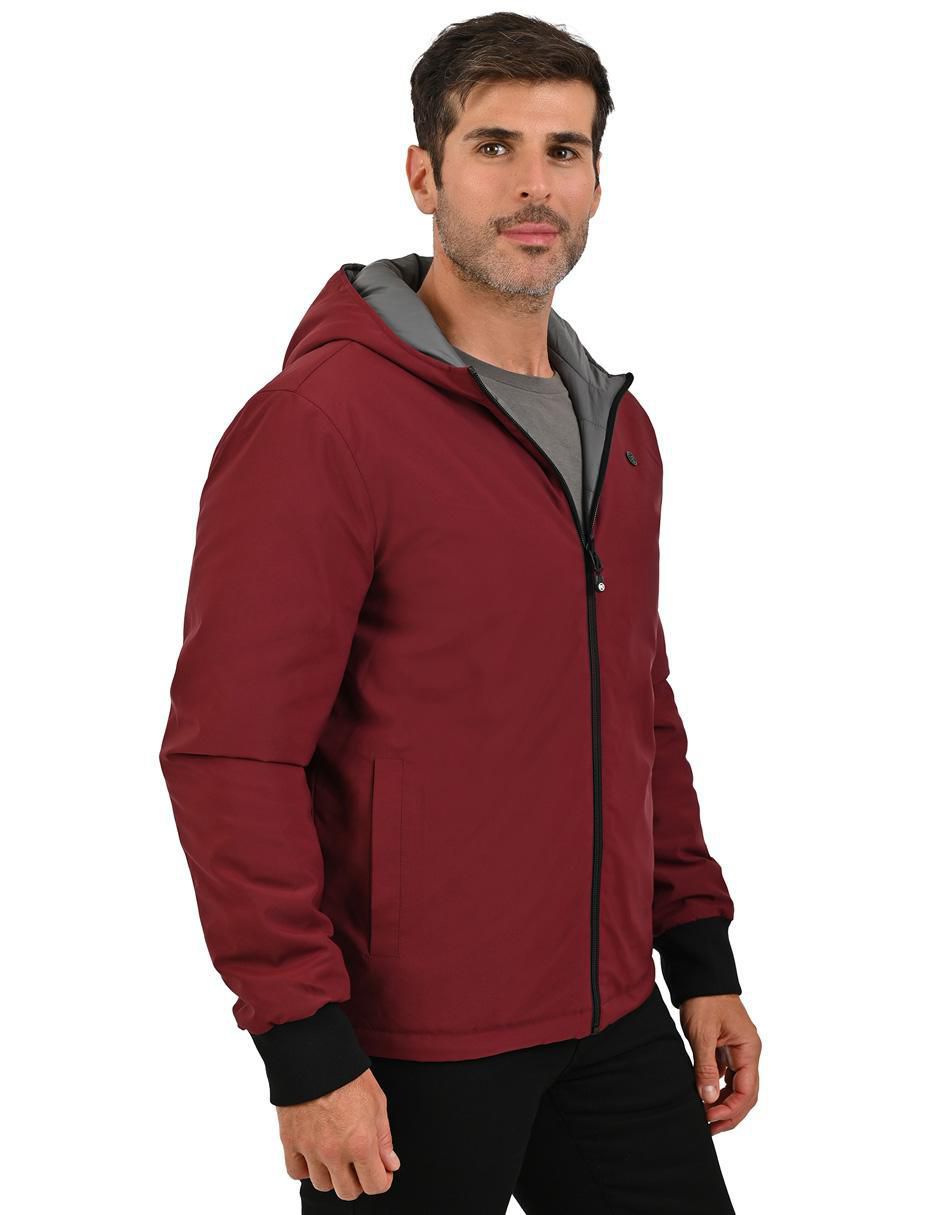 Chamarra casual reversible para hombre 4