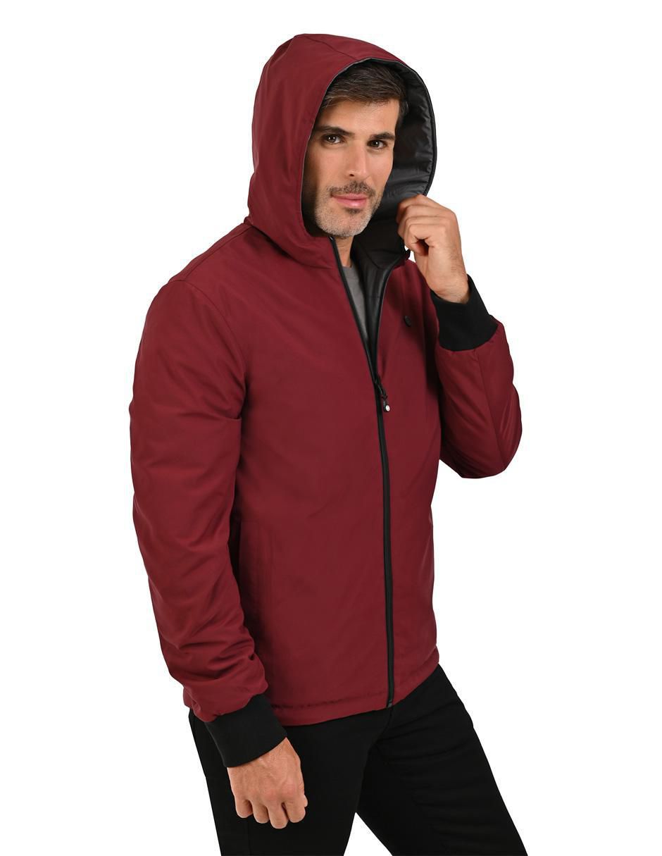 Chamarra casual reversible para hombre 5