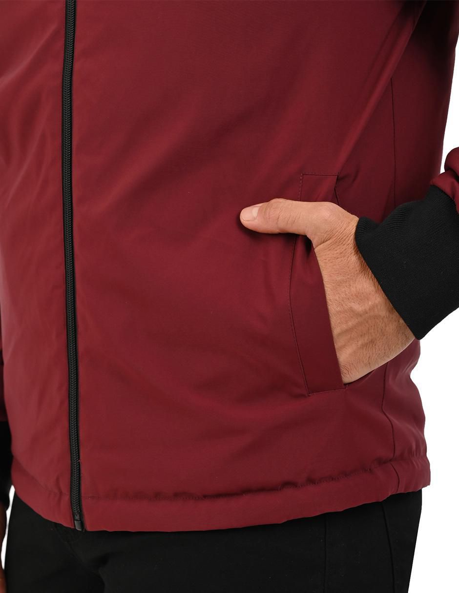 Chamarra casual reversible para hombre 7