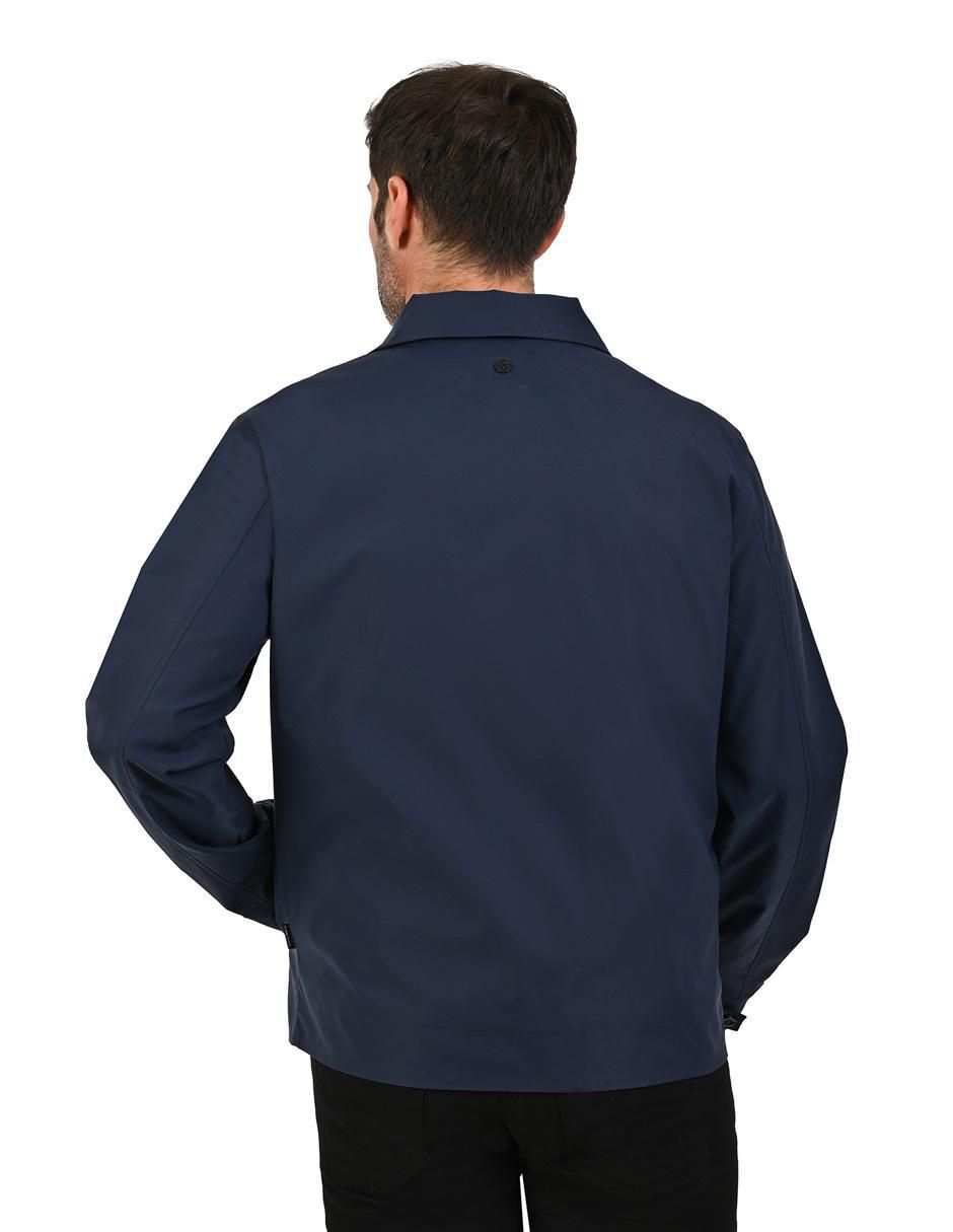 Chamarra casual con bolsillos para hombre 2