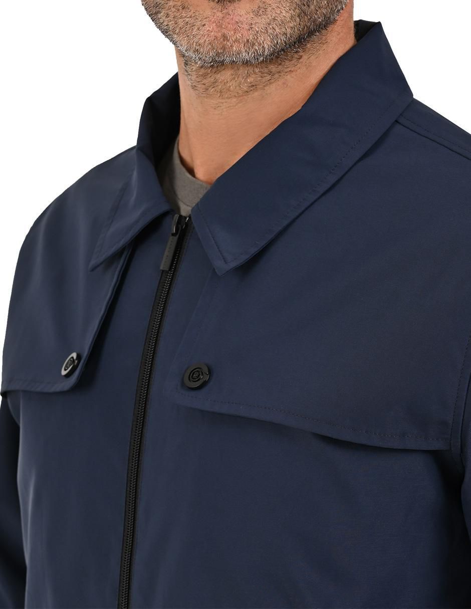 Chamarra casual con bolsillos para hombre 5