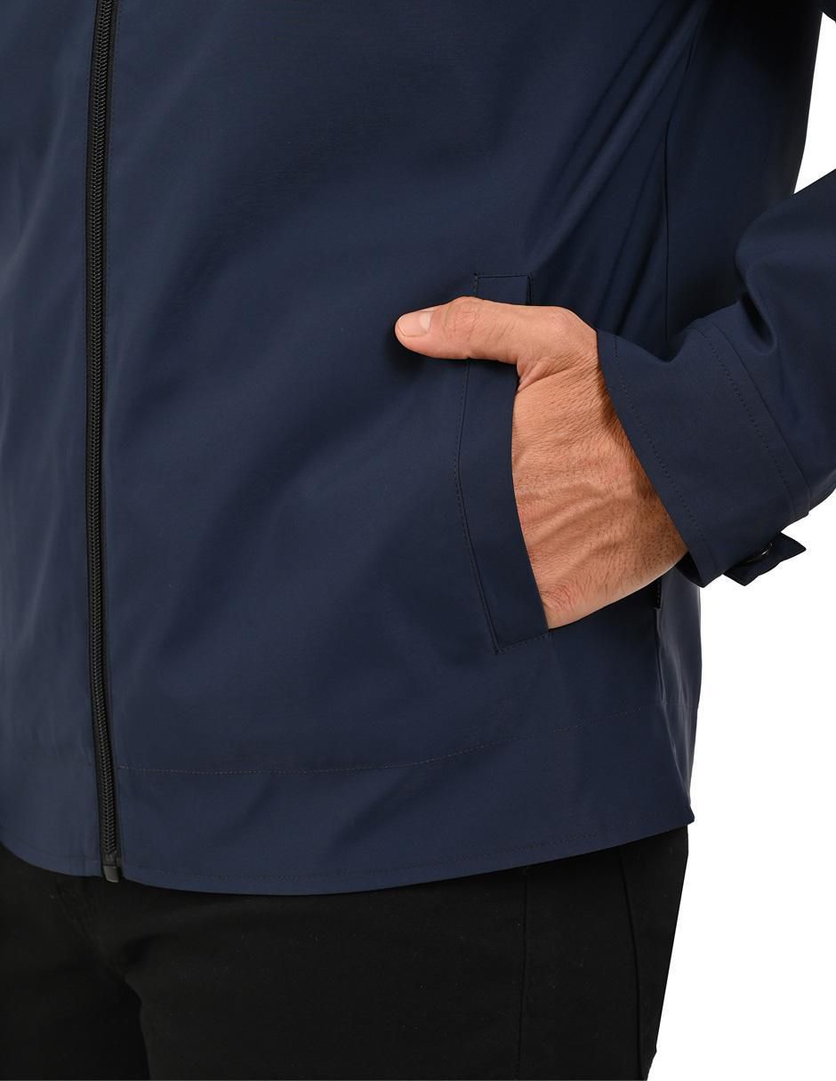 Chamarra casual con bolsillos para hombre 7