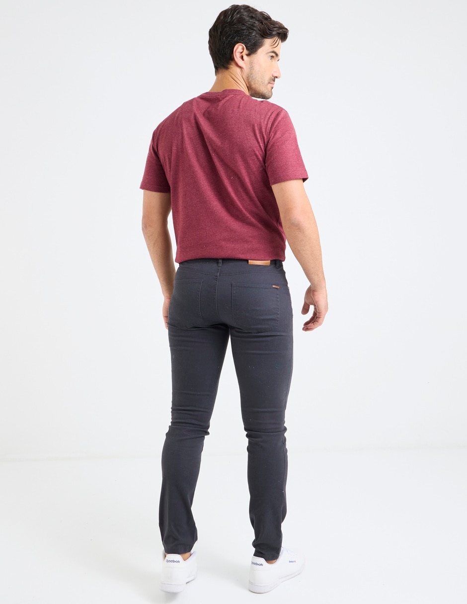 Pantalón slim de algodón para hombre 2