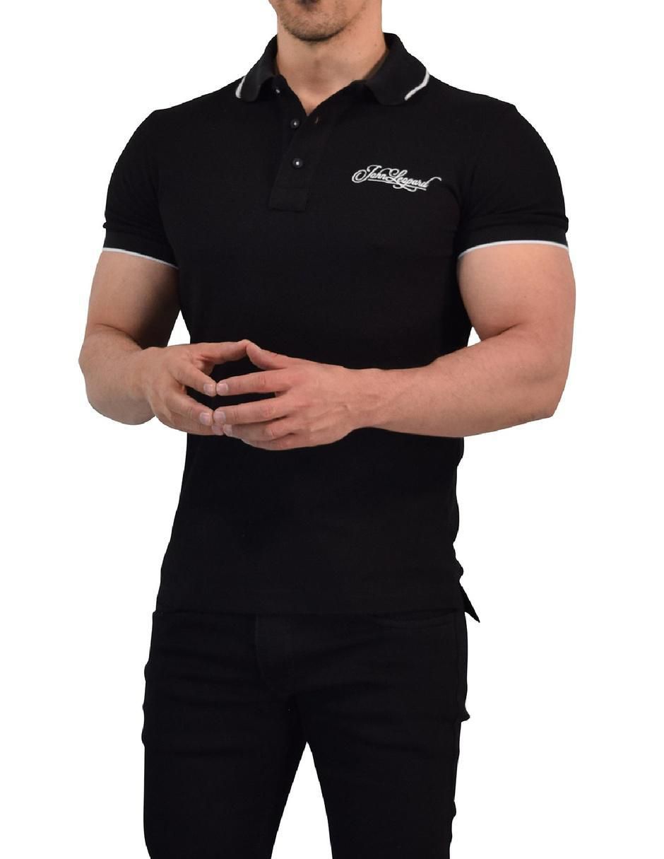 "playera tipo polo/set playera tipo polo" john leopard script "para hombre"