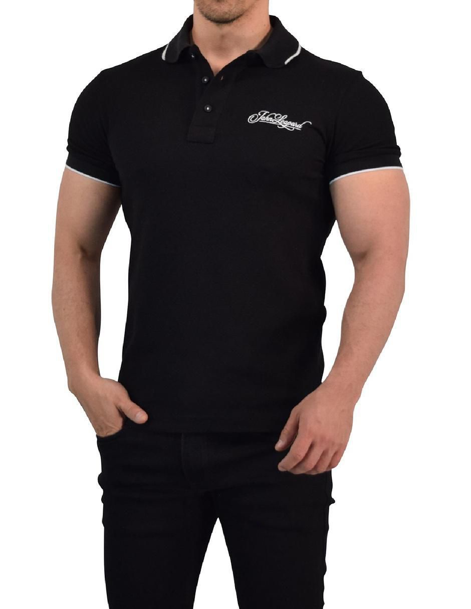 "playera tipo polo/set playera tipo polo" john leopard script "para hombre"