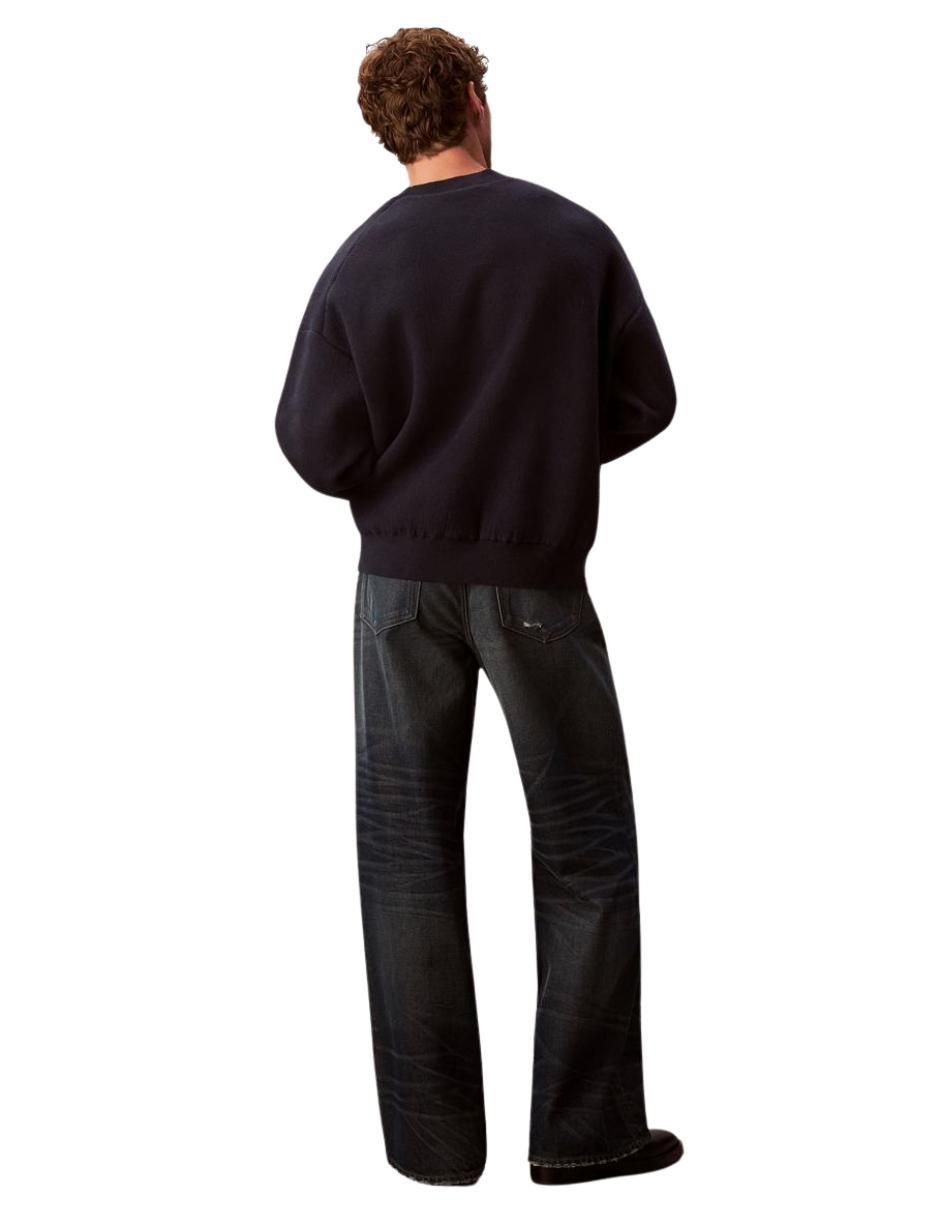 "suéter" calvin klein "cuello" redondo "para hombre"