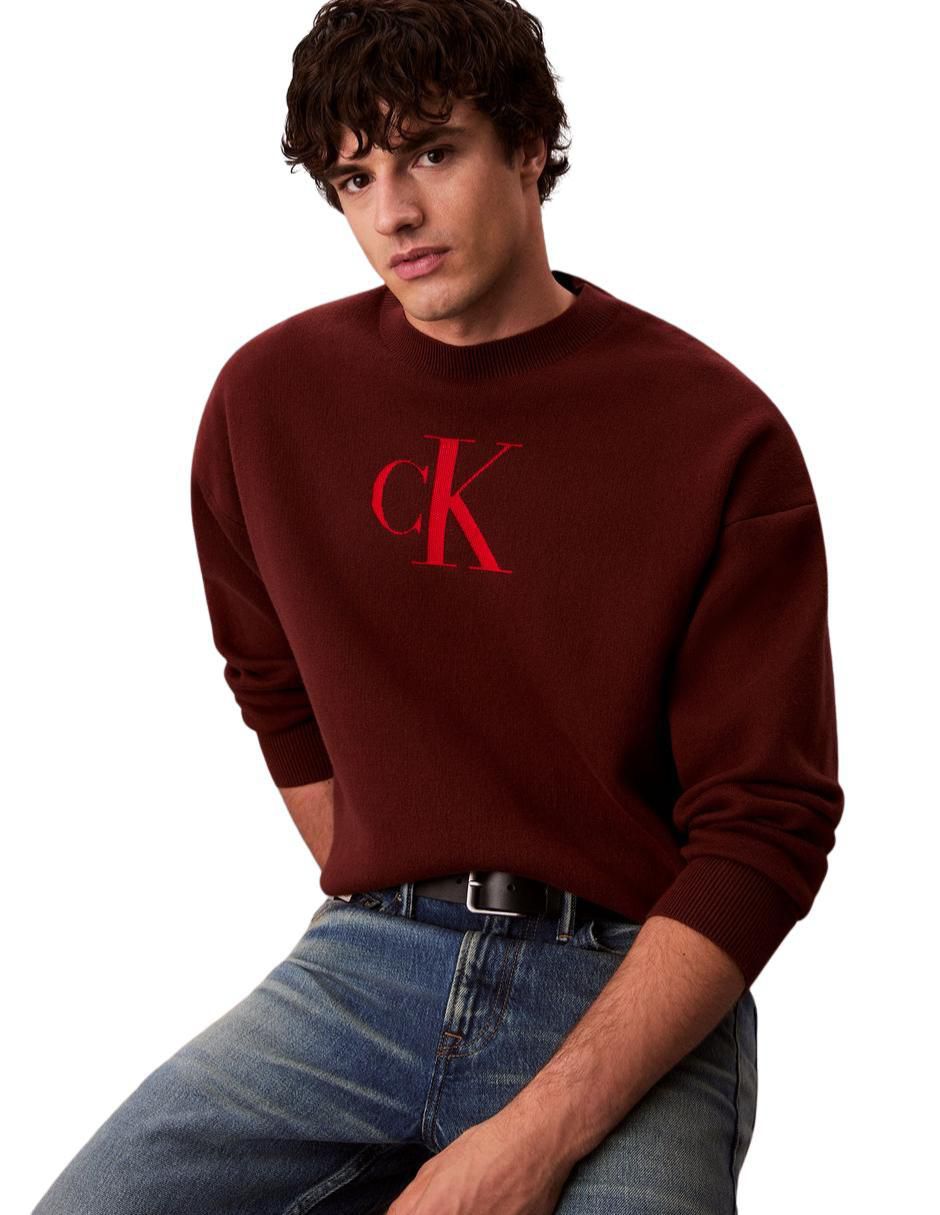 Suéter cuello redondo para hombre 2