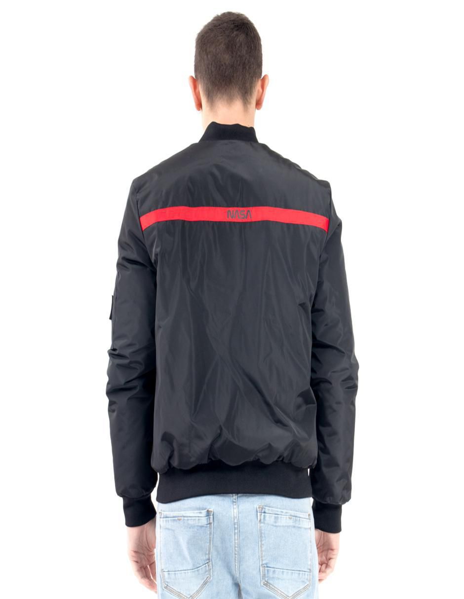 Chamarra bomber con bolsillos para hombre 3