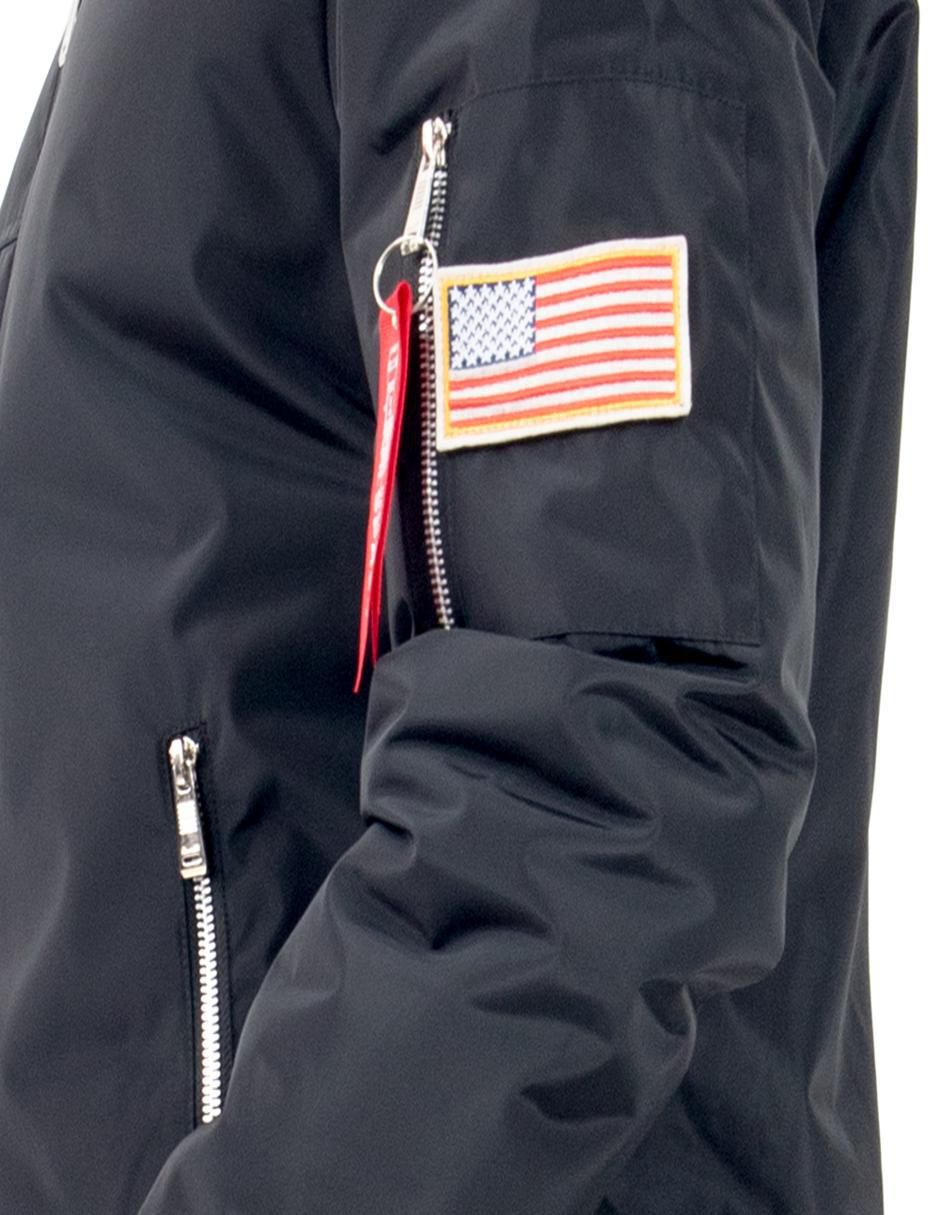 Chamarra bomber con bolsillos para hombre 4