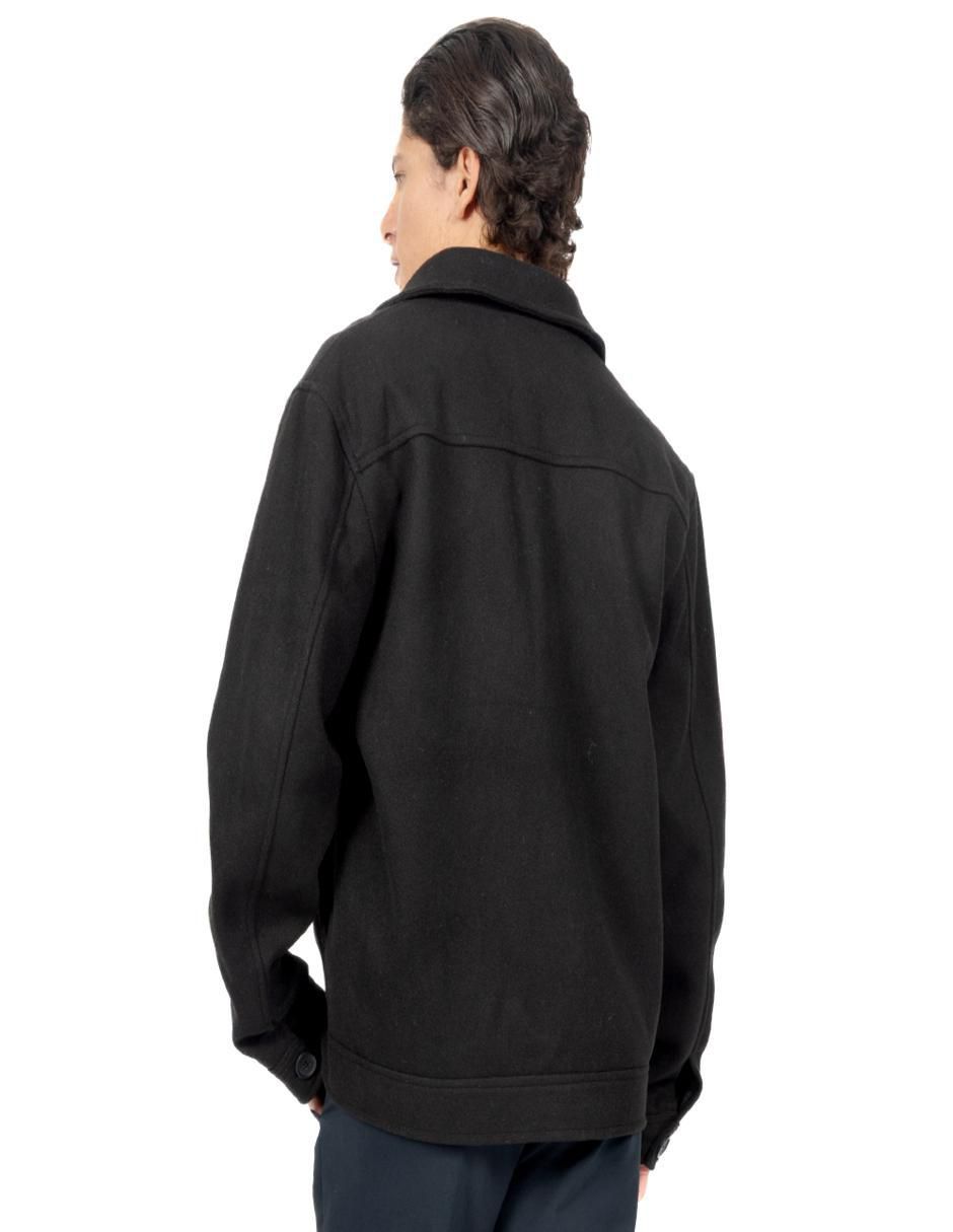 Chamarra casual con bolsillos para hombre 2