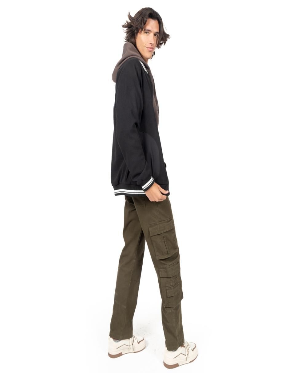 Chamarra bomber con bolsillos para hombre 3