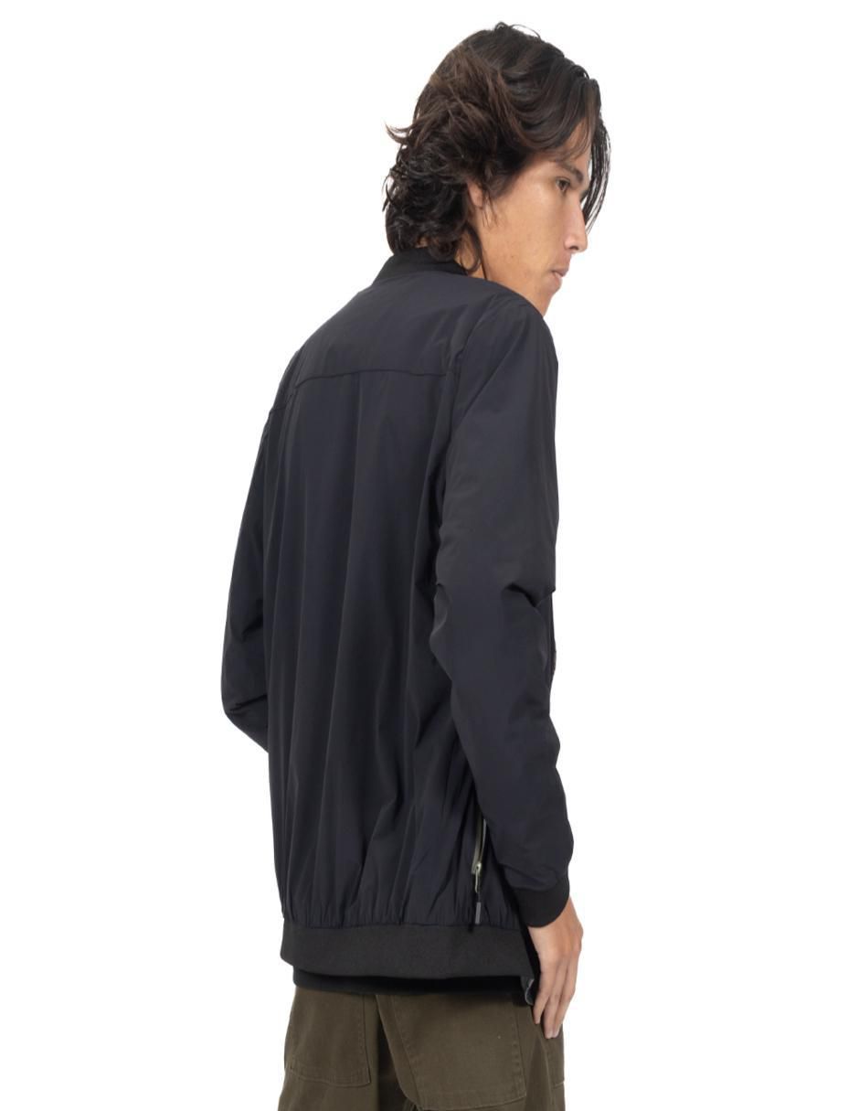 Chamarra bomber con bolsillos para hombre 2