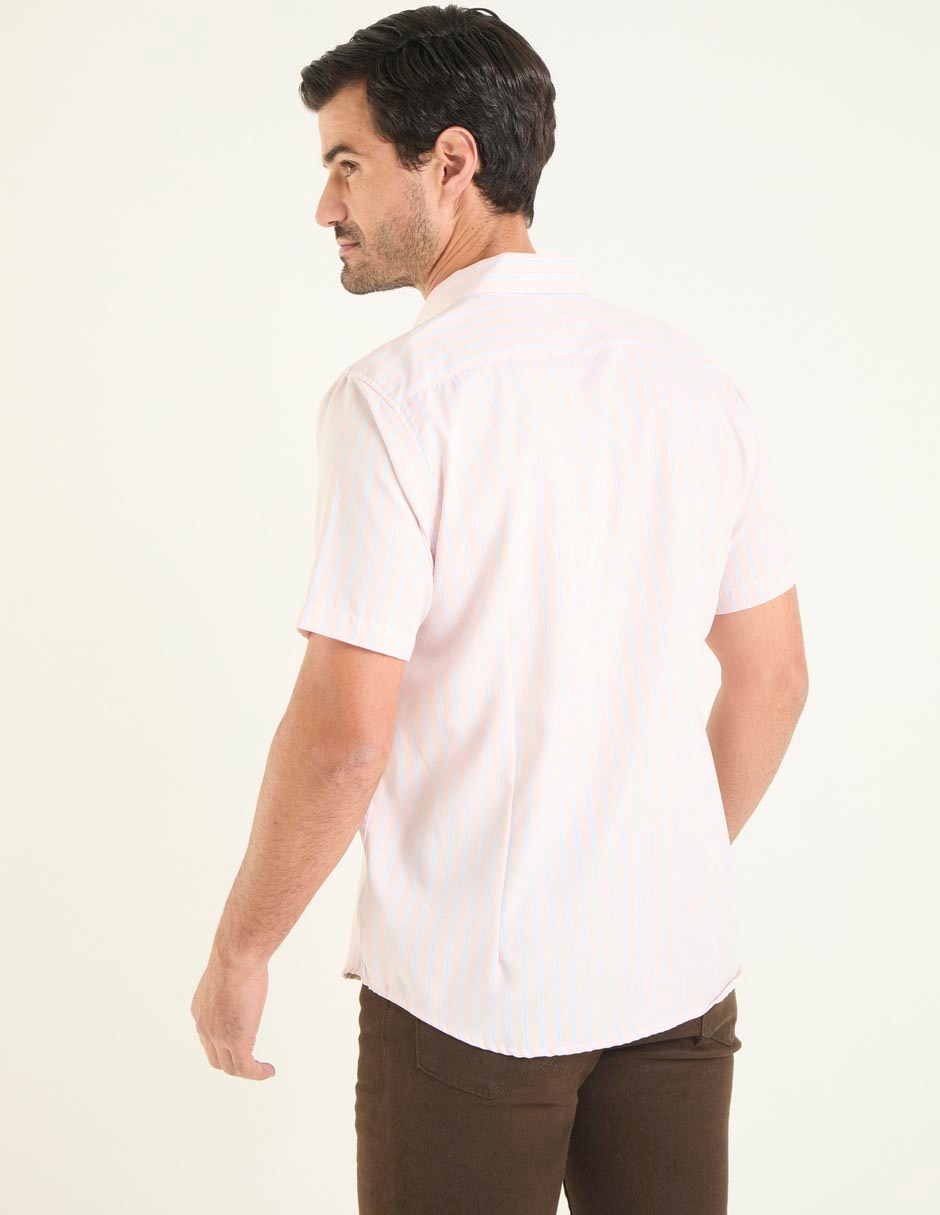Camisa casual de algodón manga corta para hombre 2