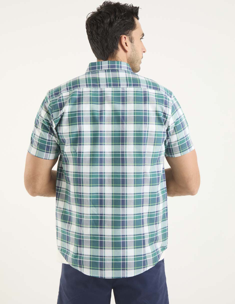 Camisa casual manga corta para hombre 2