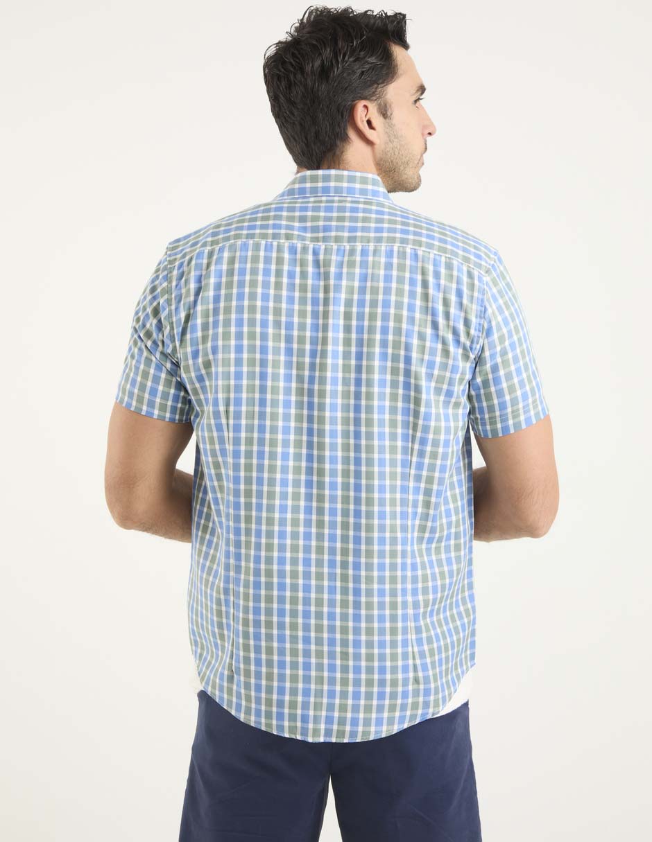 Camisa casual manga corta para hombre 2