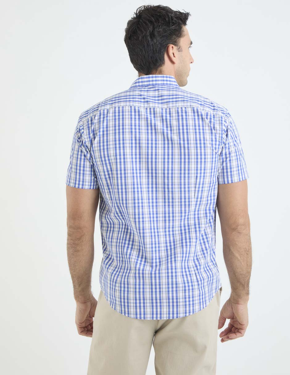 Camisa casual de bambú manga corta para hombre 2