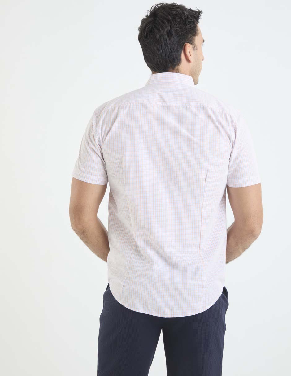 Camisa casual de bambú manga corta para hombre 2