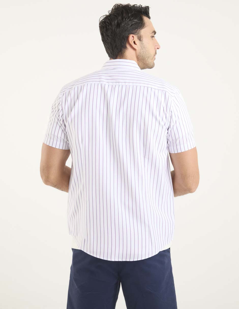 Camisa casual manga corta para hombre 2