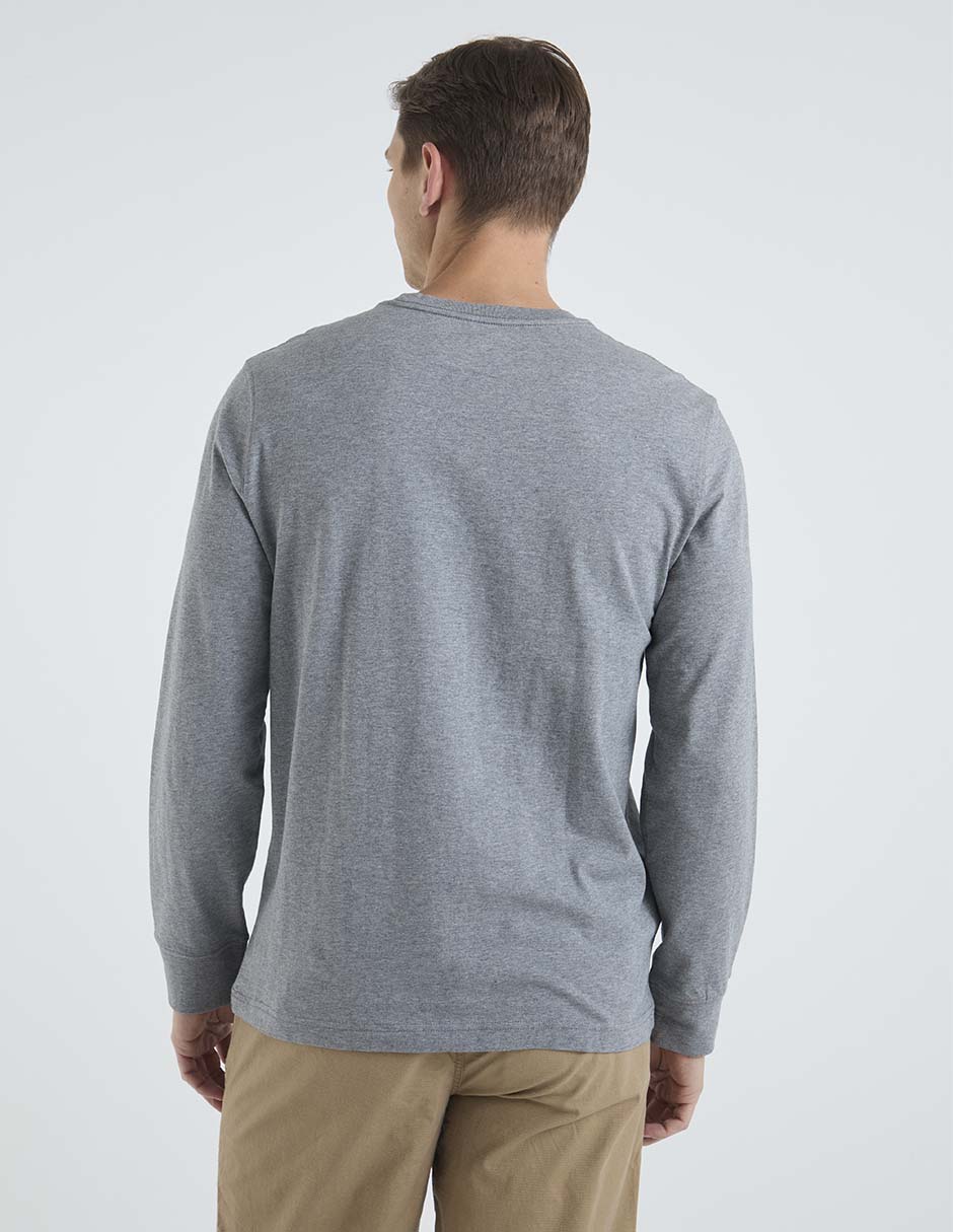 Playera cuello redondo para hombre 1