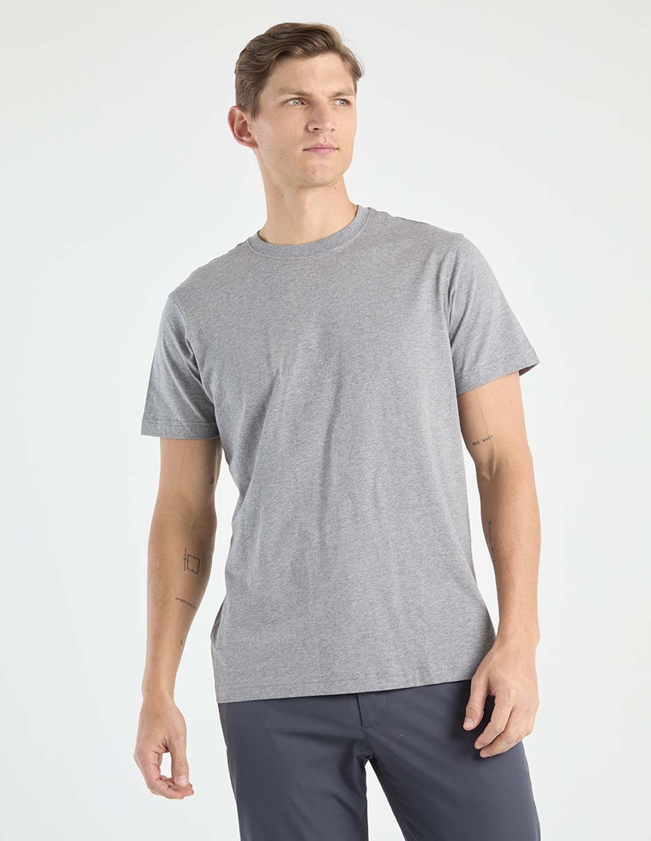 Playera cuello redondo para hombre