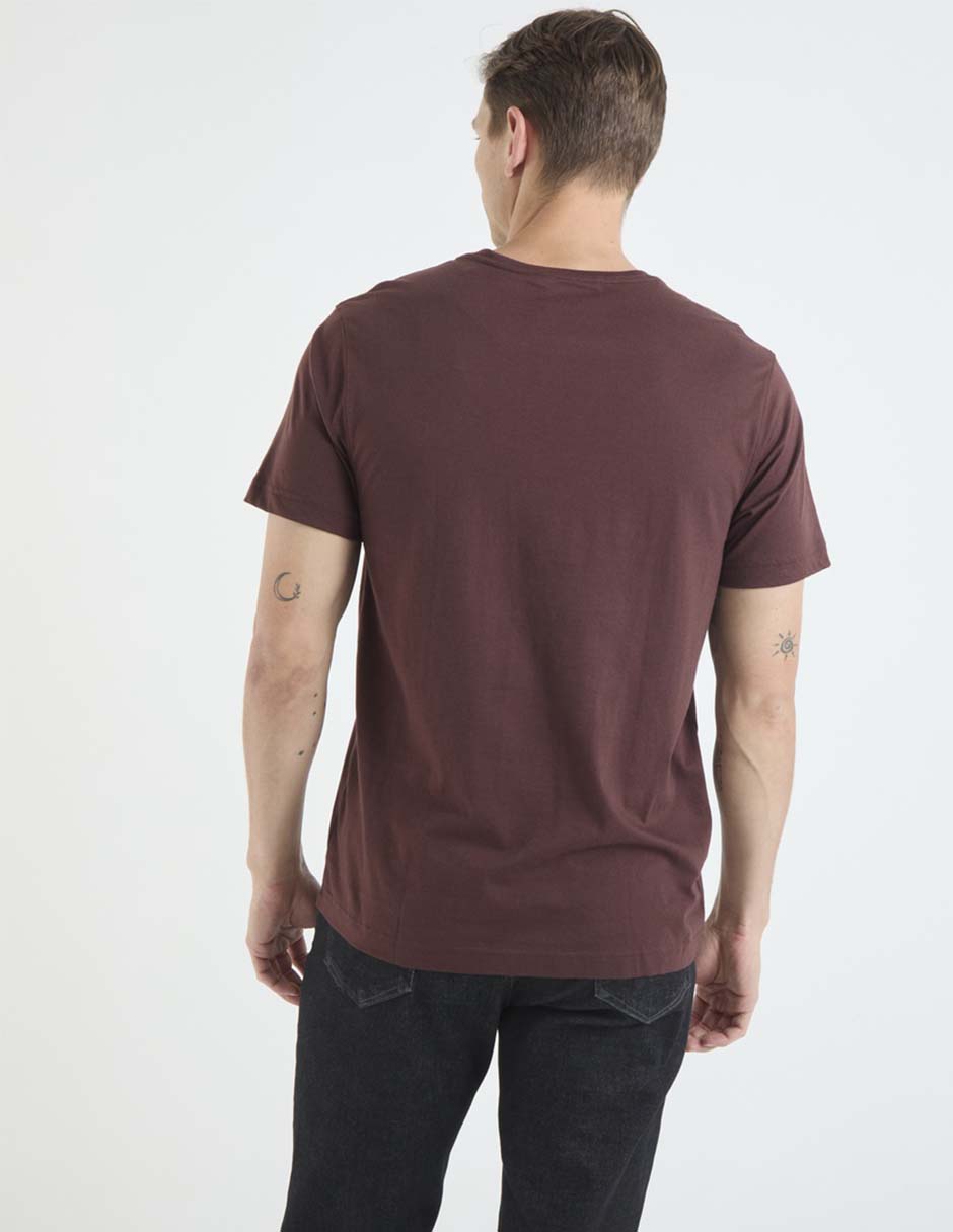 Playera cuello redondo para hombre 2