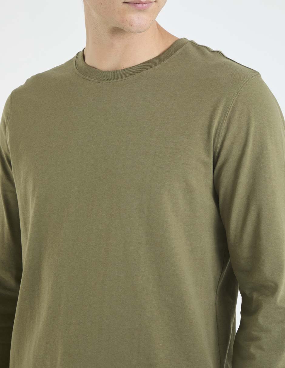Playera cuello redondo para hombre 3