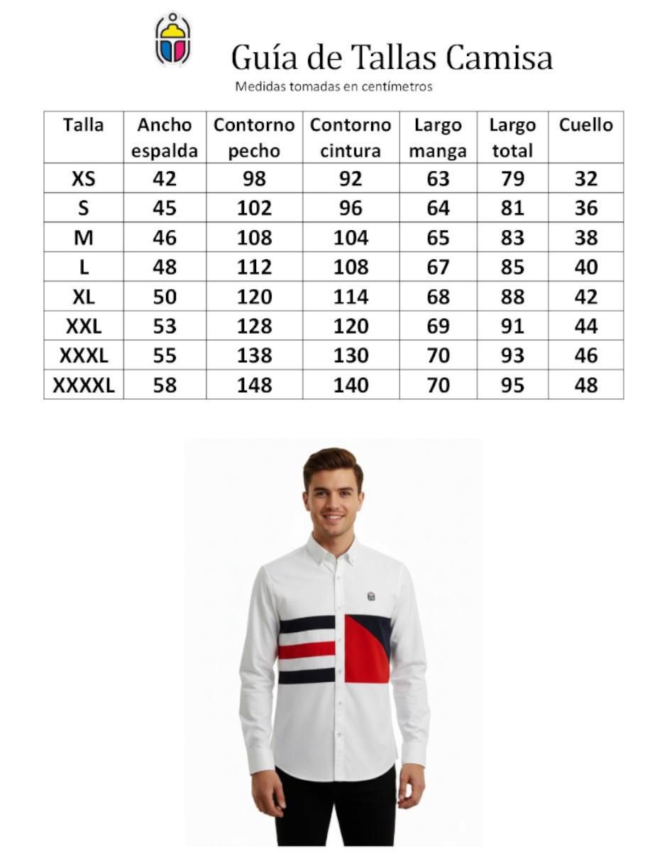 Camisa casual manga larga para hombre 6