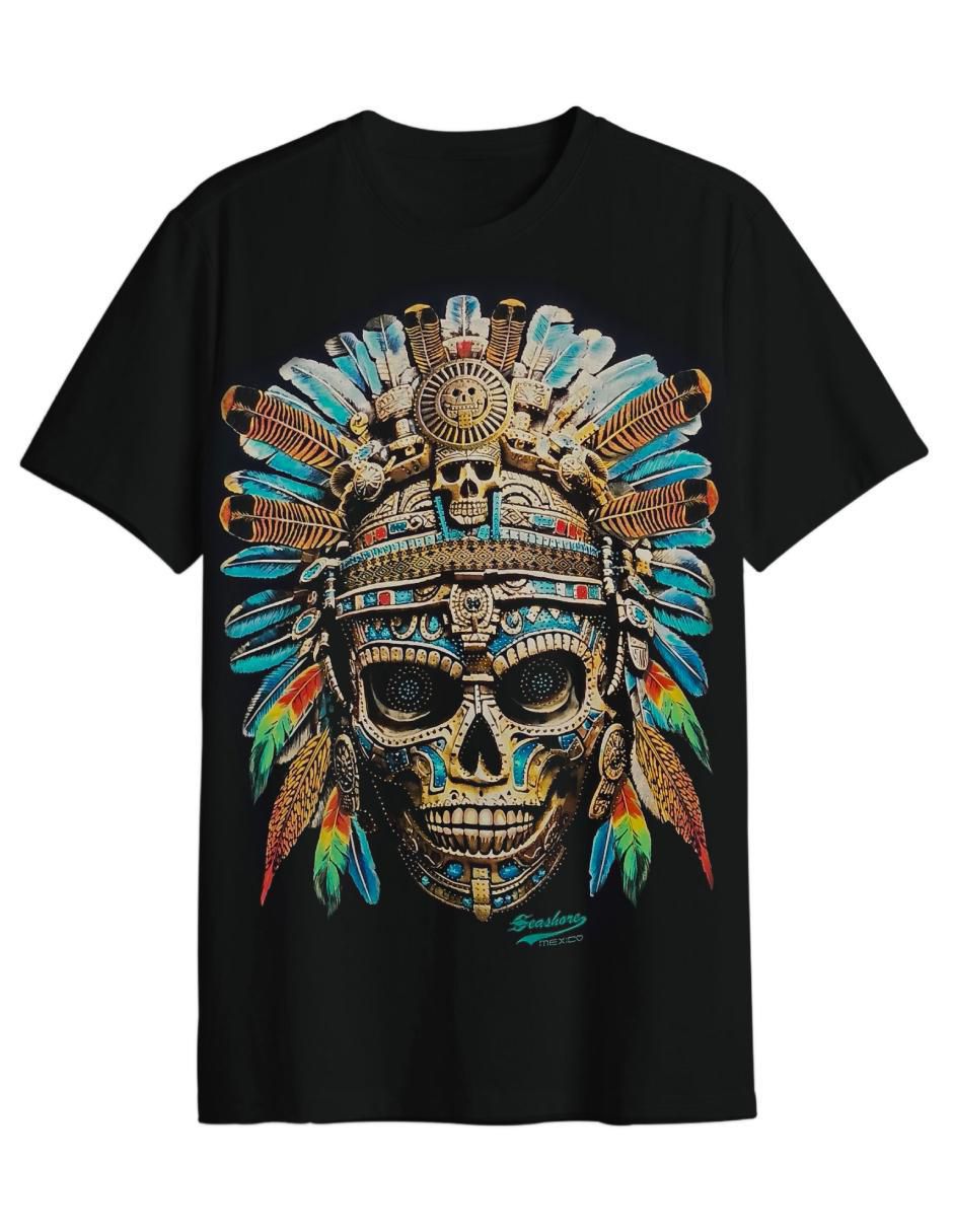 Playera seashore cuello redondo para hombre Playera seashore cuello redondo para hombre