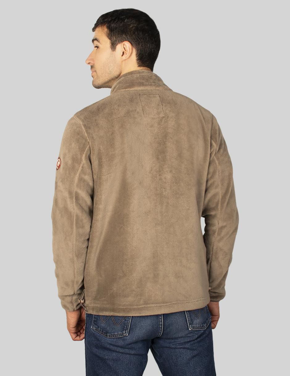 Chamarra casual con bolsillos para hombre 5