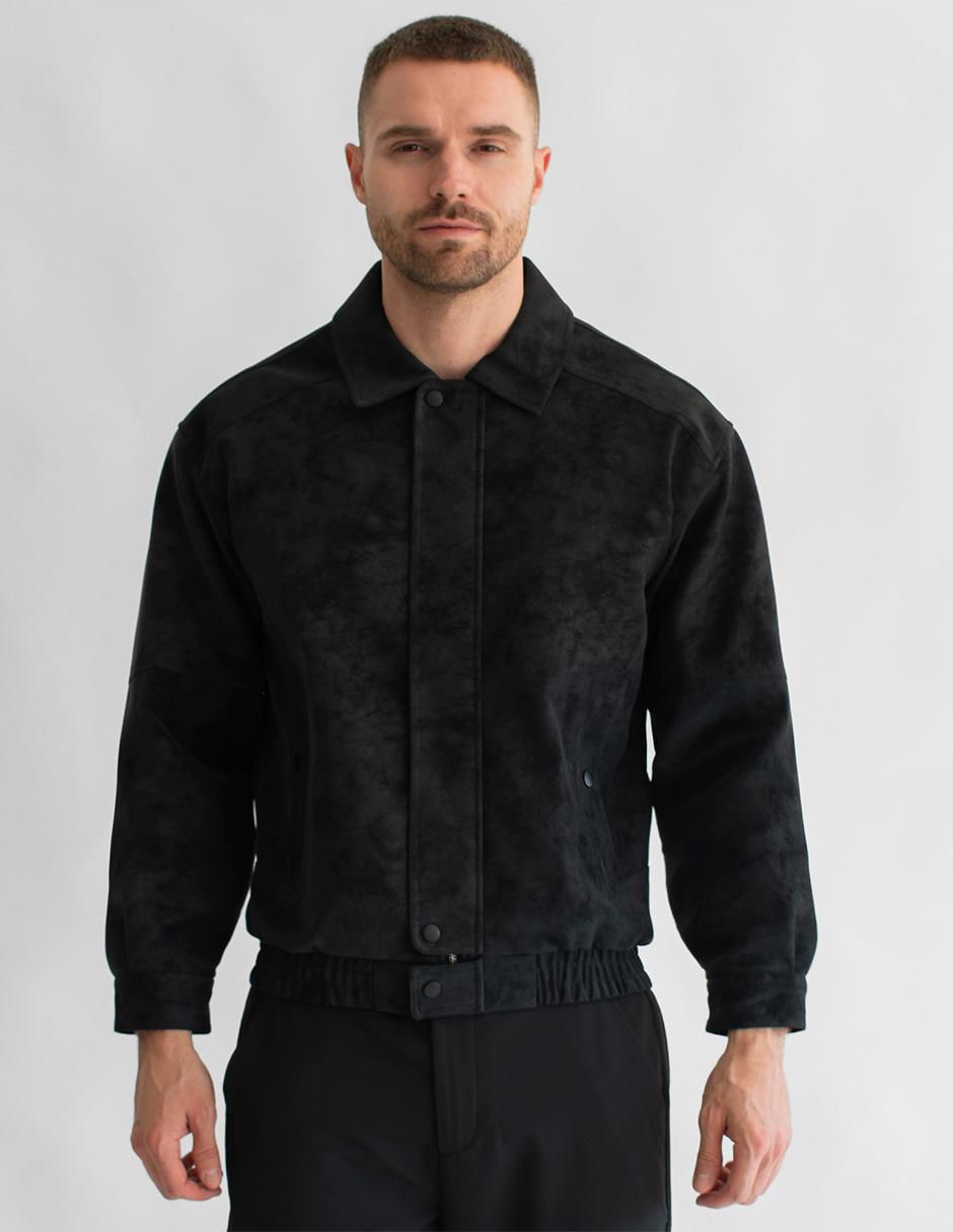 Chamarra bomber impermeable con bolsillos para hombre 2