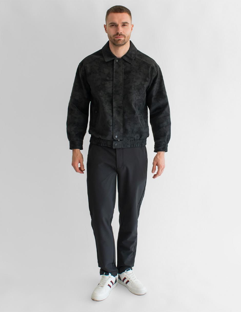 Chamarra bomber impermeable con bolsillos para hombre 3
