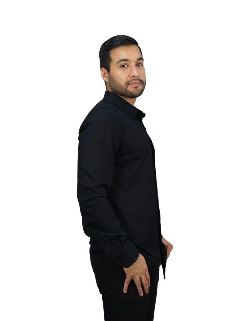 Camisa de vestir manga larga para hombre 2