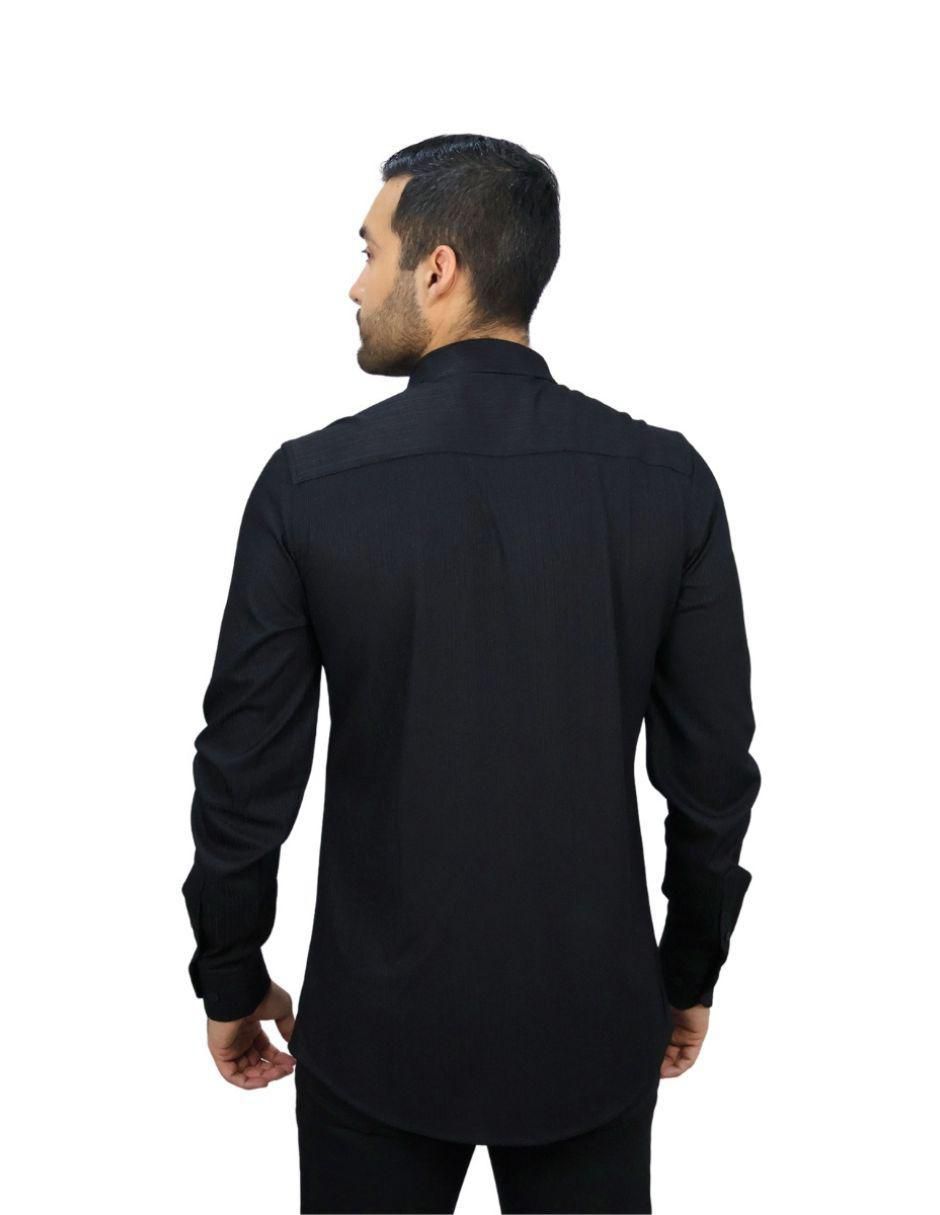 Camisa de vestir manga larga para hombre 5
