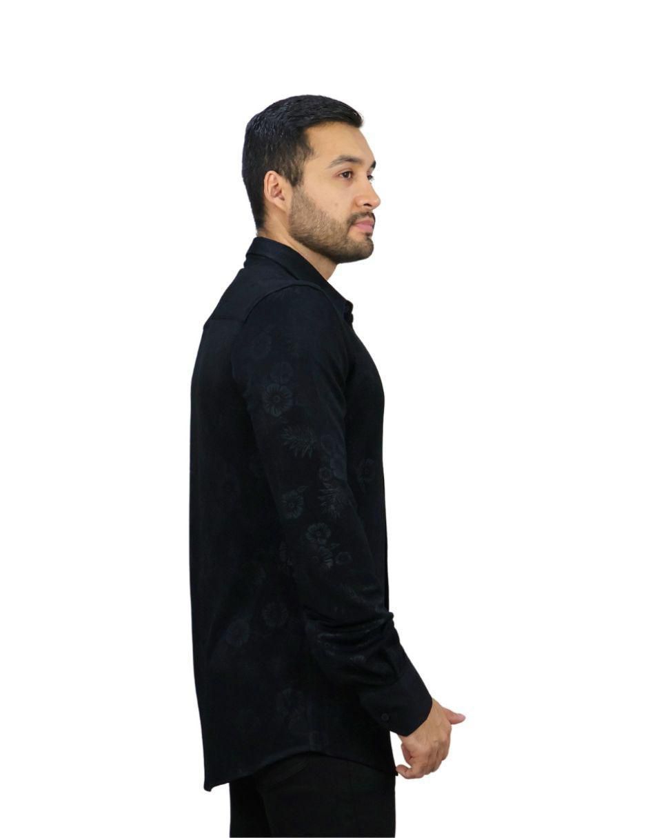 "camisa/sobrecamisa" casual platini "de" (si aplica) sintético "manga" larga "para hombre"