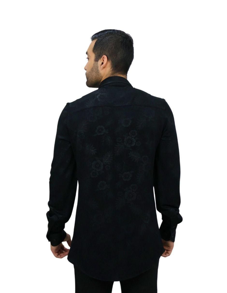 "camisa/sobrecamisa" casual platini "de" (si aplica) sintético "manga" larga "para hombre"