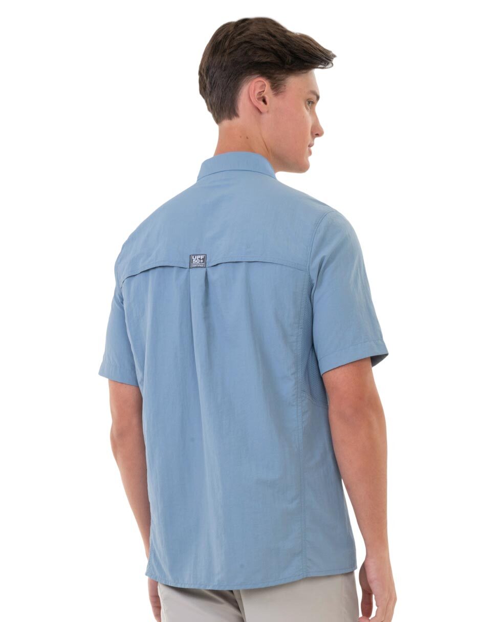Camisa casual manga corta para hombre 2