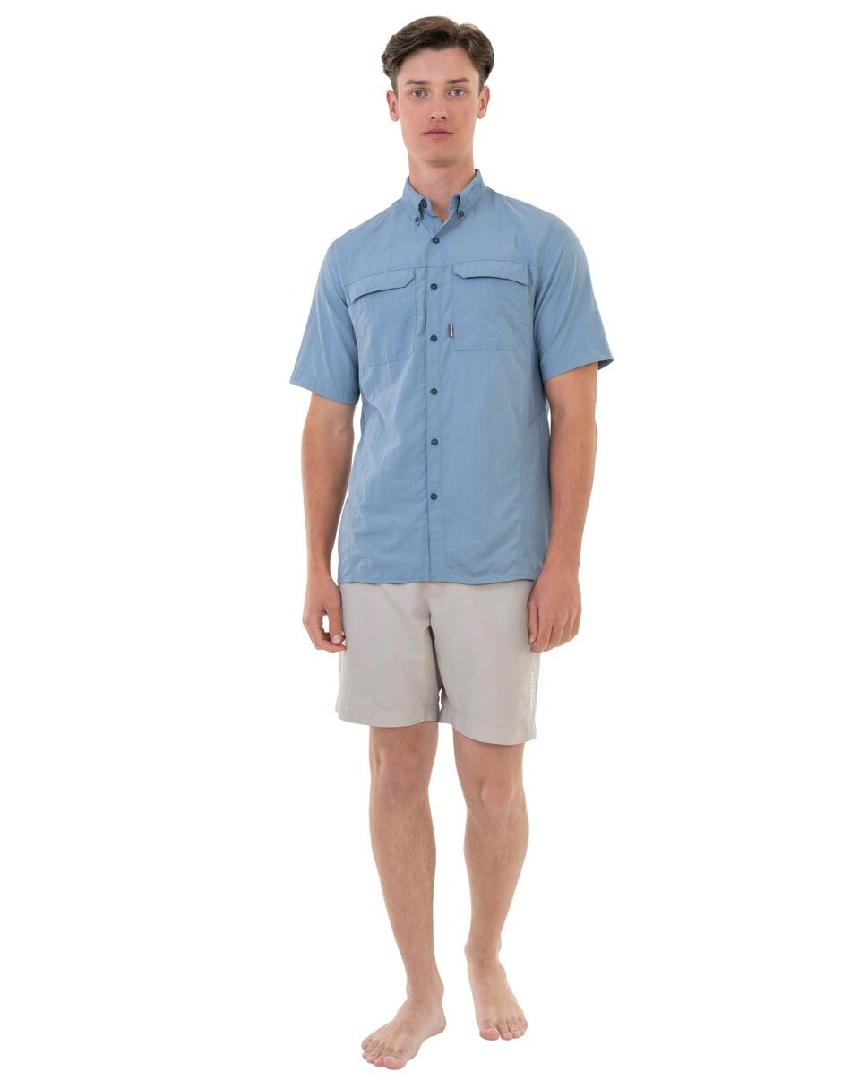 Camisa casual manga corta para hombre 3