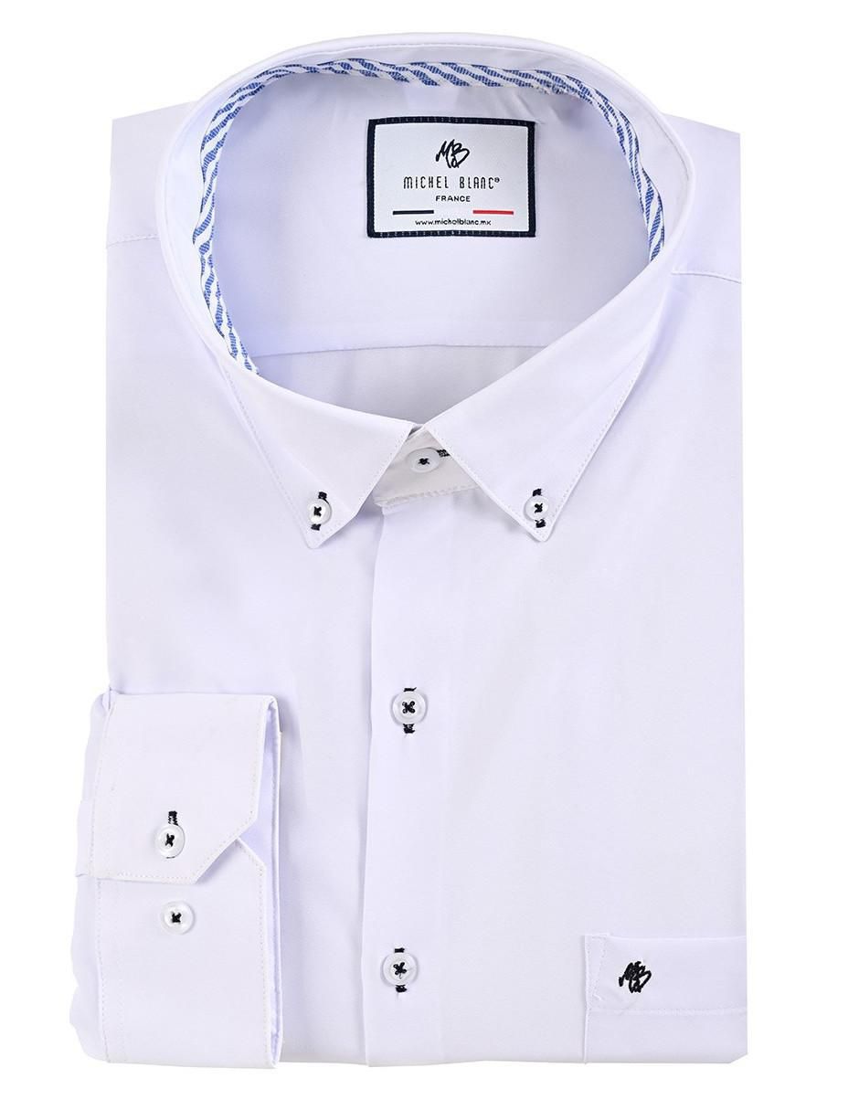 Camisa casual manga larga para hombre 2