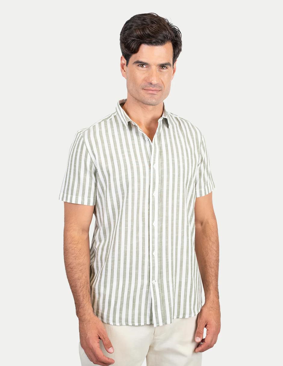 Camisa casual de algodón para hombre Camisa casual de algodón para hombre