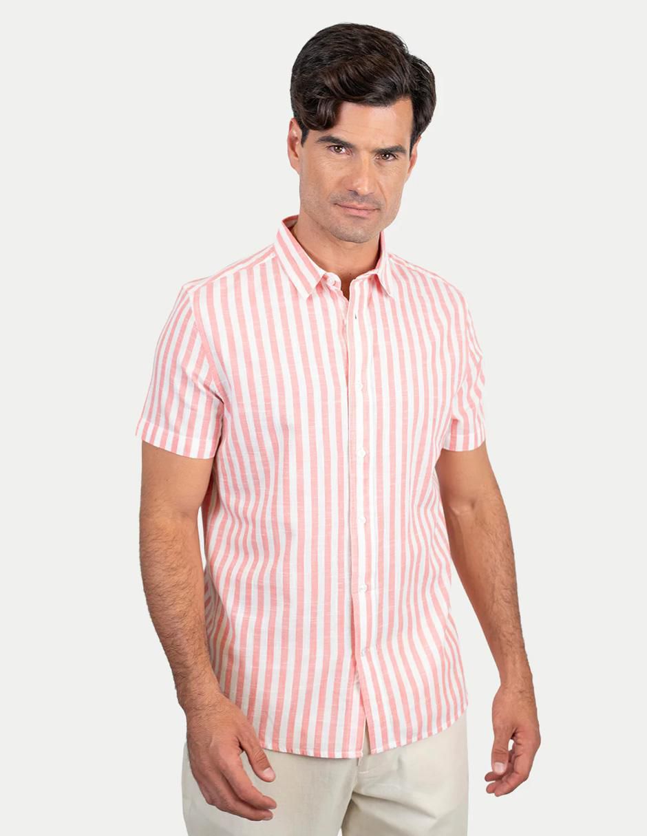 Camisa casual de algodón para hombre